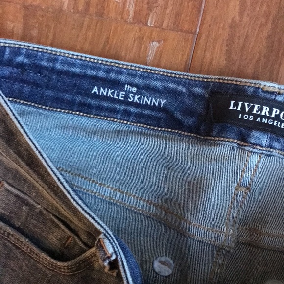 LIVERPOOL The Ankle skinny jean size 28 - Picture 3 of 6